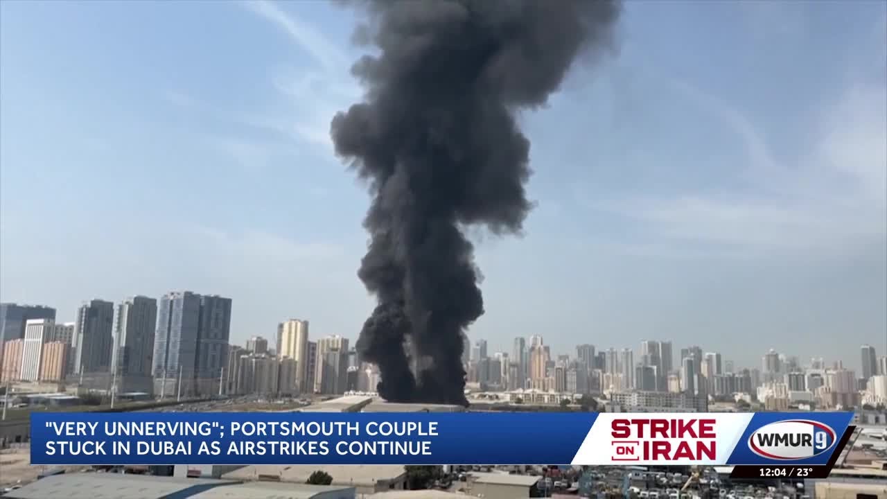 Portsmouth, NH, couple stuck in Dubai amid conflict with Iran
