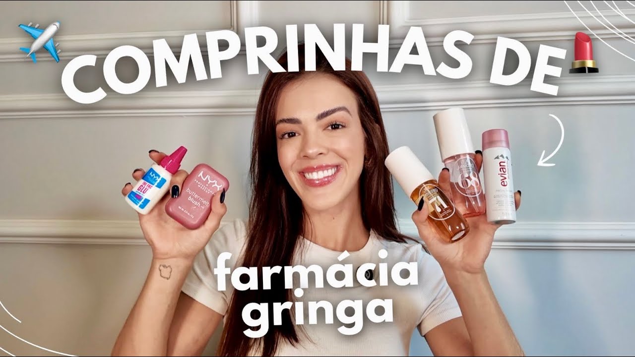 COMPRINHAS DE FARM&Aacute;CIA DE VIAGEM para EUROPA