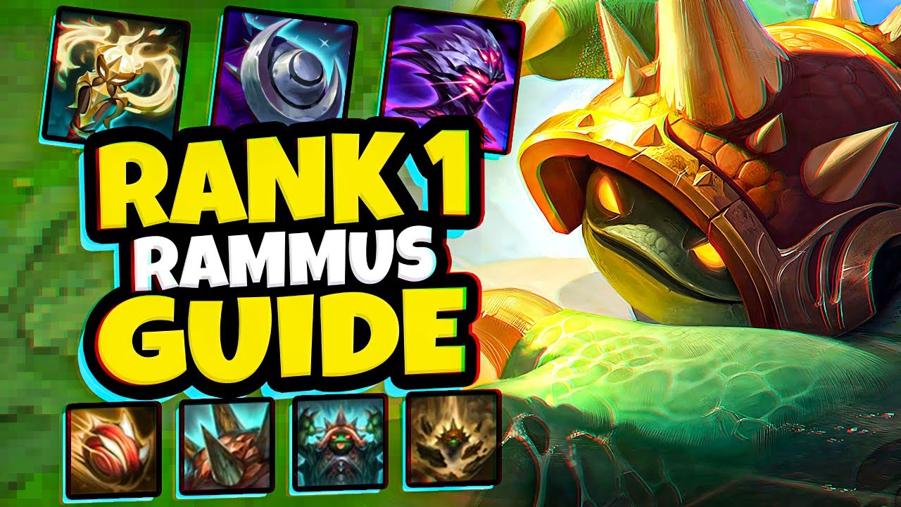 The ULTIMATE Season 13 Rammus Guide | Items, Runes, Pathing