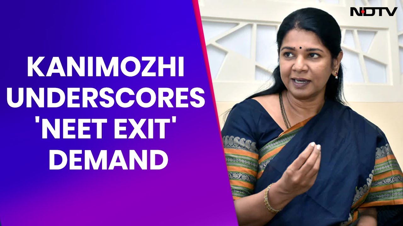 NEET Latest News | For Elimination, Not Eligibility: Kanimozhi Underscores 'NEET Exit' Demand