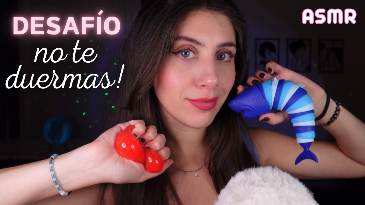 ASMR • Intenta NO DORMIRTE 💤 con este VIDEO! ¿Podrás con el DESAFÍO?