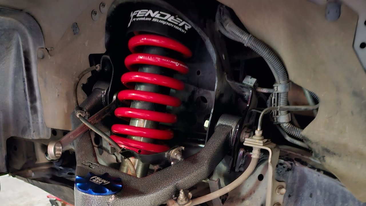 Profender Queen Series (Monotube Revalve) 2.0 on Dmax Vcross 3.0 (Test Video)