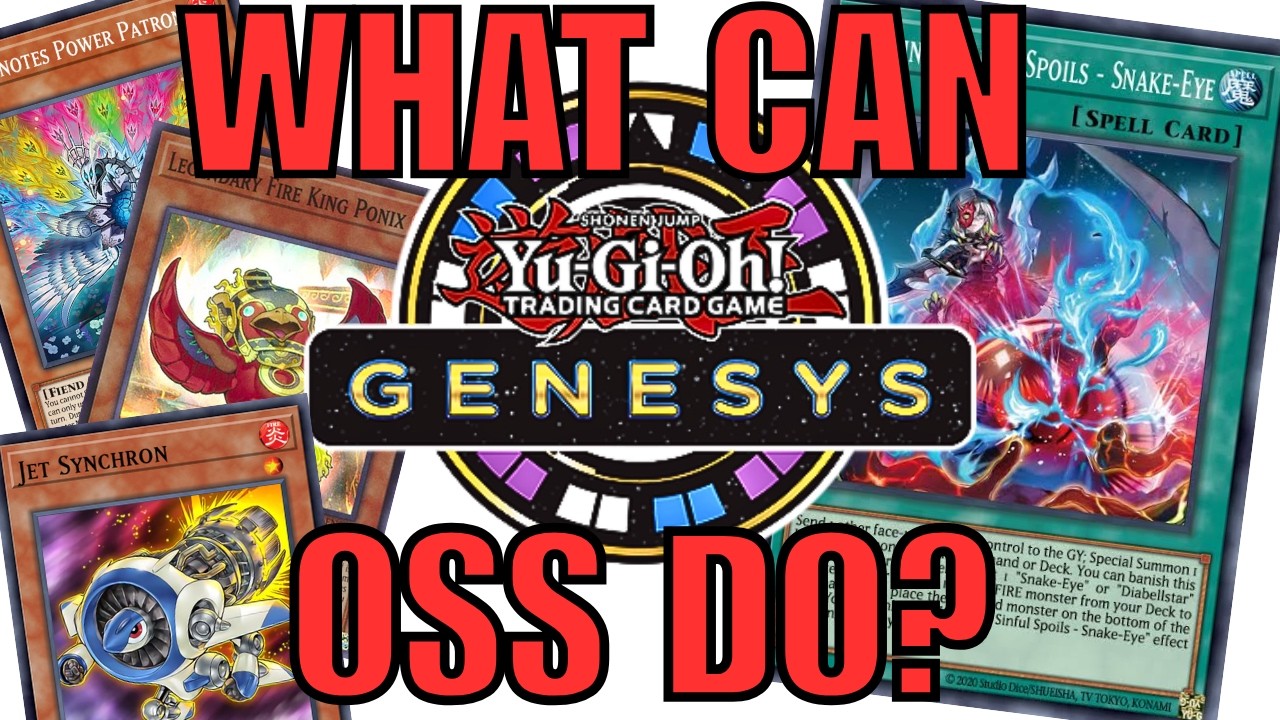 На что теперь способен Snake-Eye в формате GENESYS с OSS? #ygogenesys