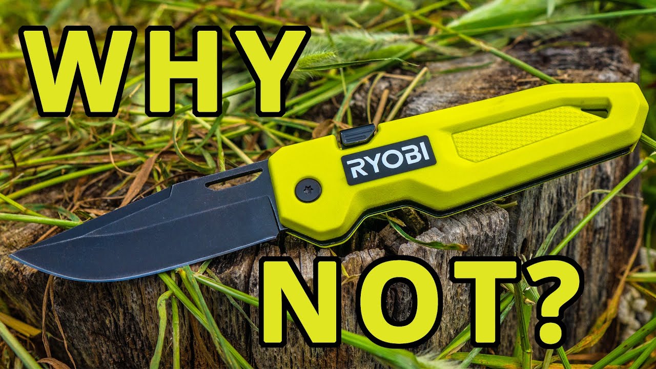 Impulse buy? Cart filler?  - Ryobi Folding Pocket Knife - Budget Folder