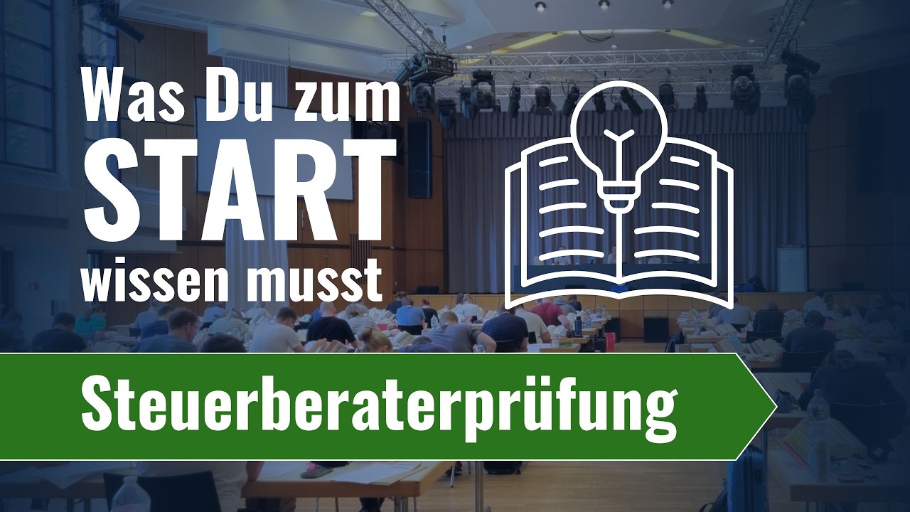 Was du zum Start deiner Steuerberater-Vorbereitung unbedingt wissen musst!
