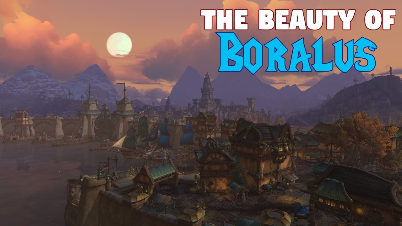 The Beauty of Boralus | Scenery of Warcraft