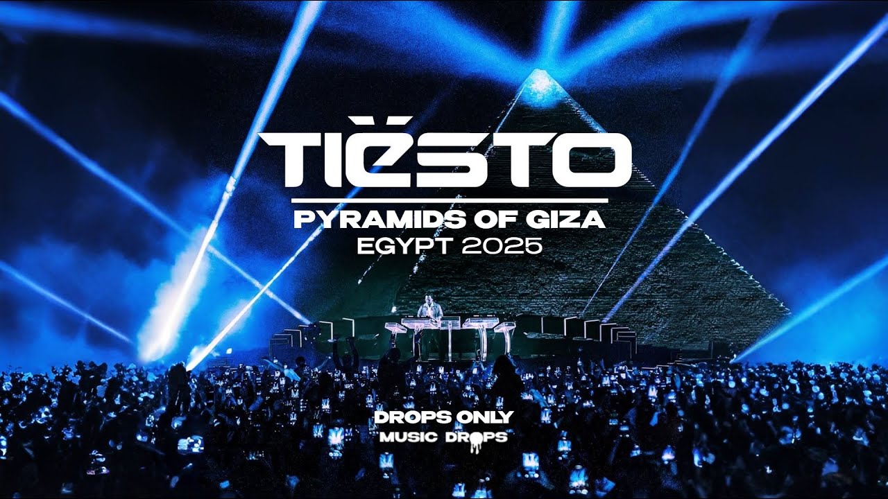 Tiësto [Drops Only] @ The Great Pyramids of Giza, Egypt 2025
