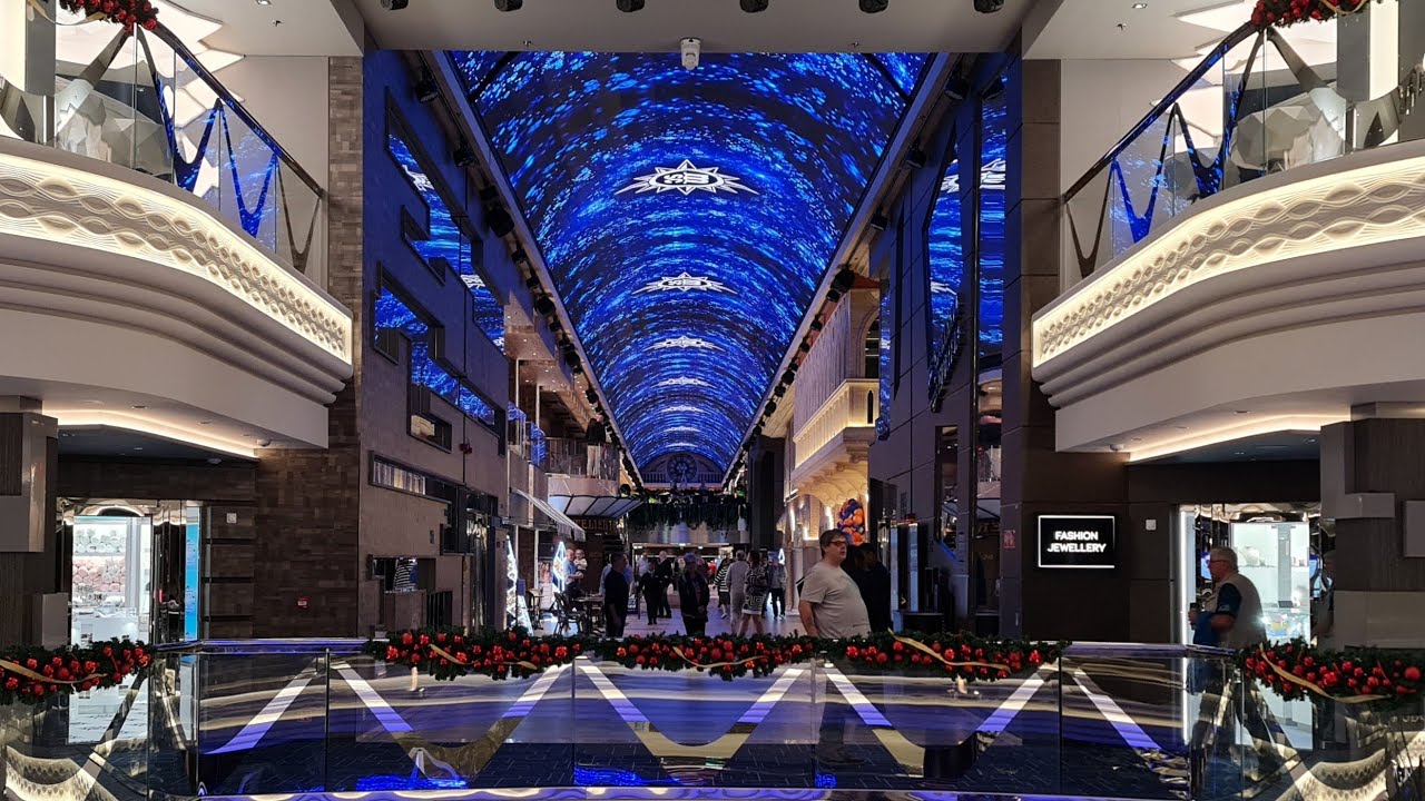MSC Euribia Cruise ship tour UK maiden voyage Northern Christmas Cities 2023,  Full on board tour