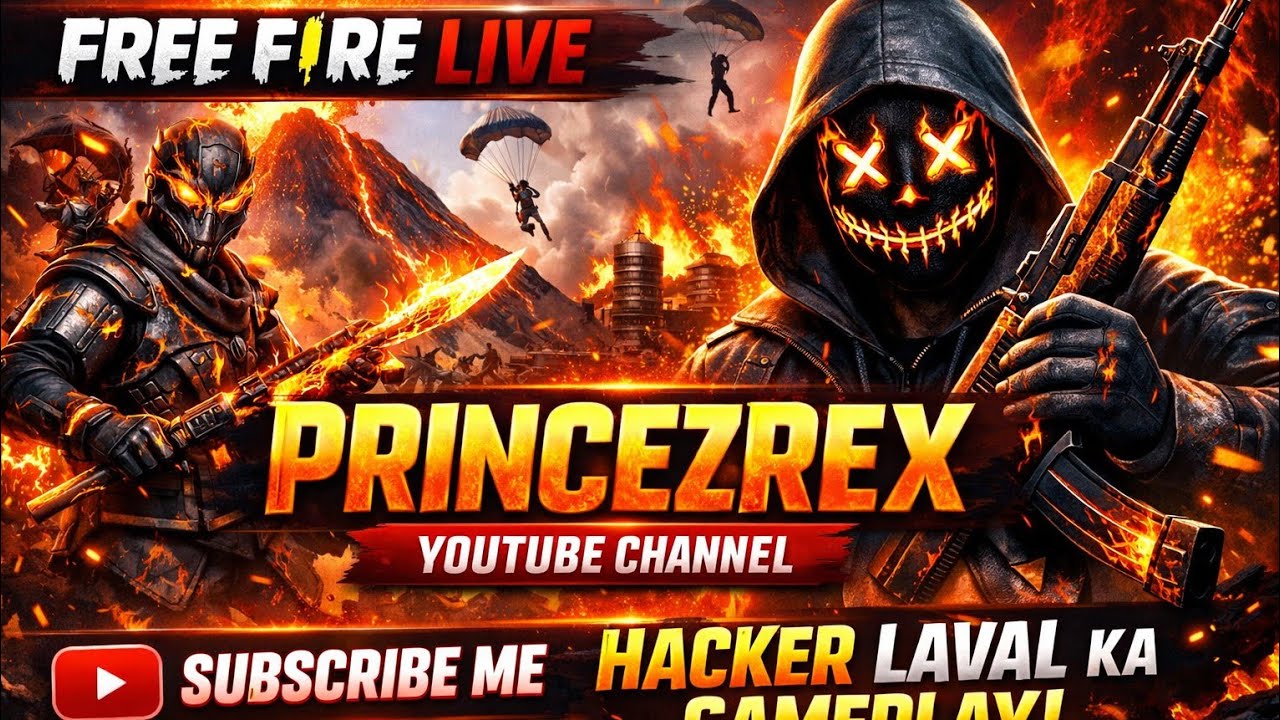Prince+Z+ REX is live FREE FIRE LIVE PRINCEZREX ☠️ PLAY GAME FOR GAMING VIDEO DEKHO HACKER LAVAL KA