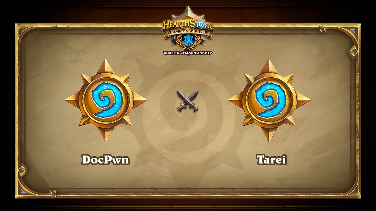 DocPwn vs Tarei, Hearthstone Winter Championship, 1/4