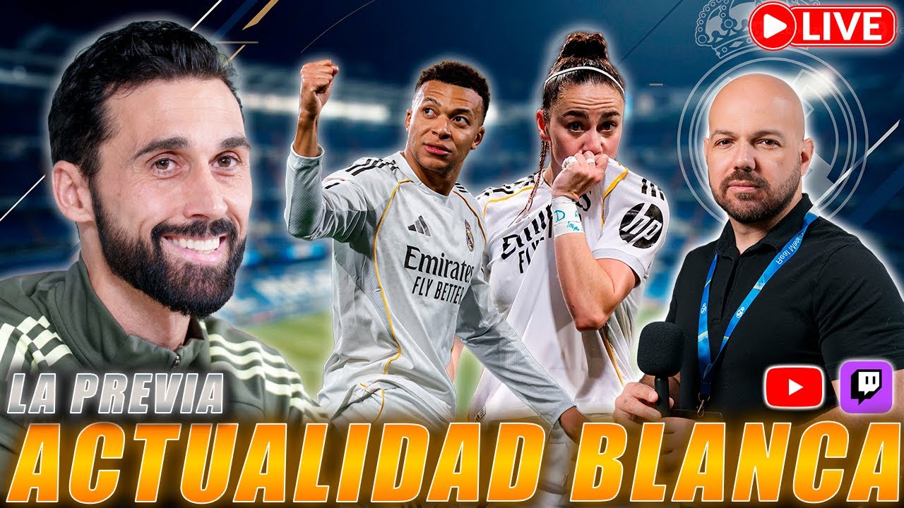 PREVIA MADRID VS REAL SOCIEDAD. RUEDA DE PRENSA ARBELOA, REAL MADRID FEMENINO y la DEBACLE del Barça