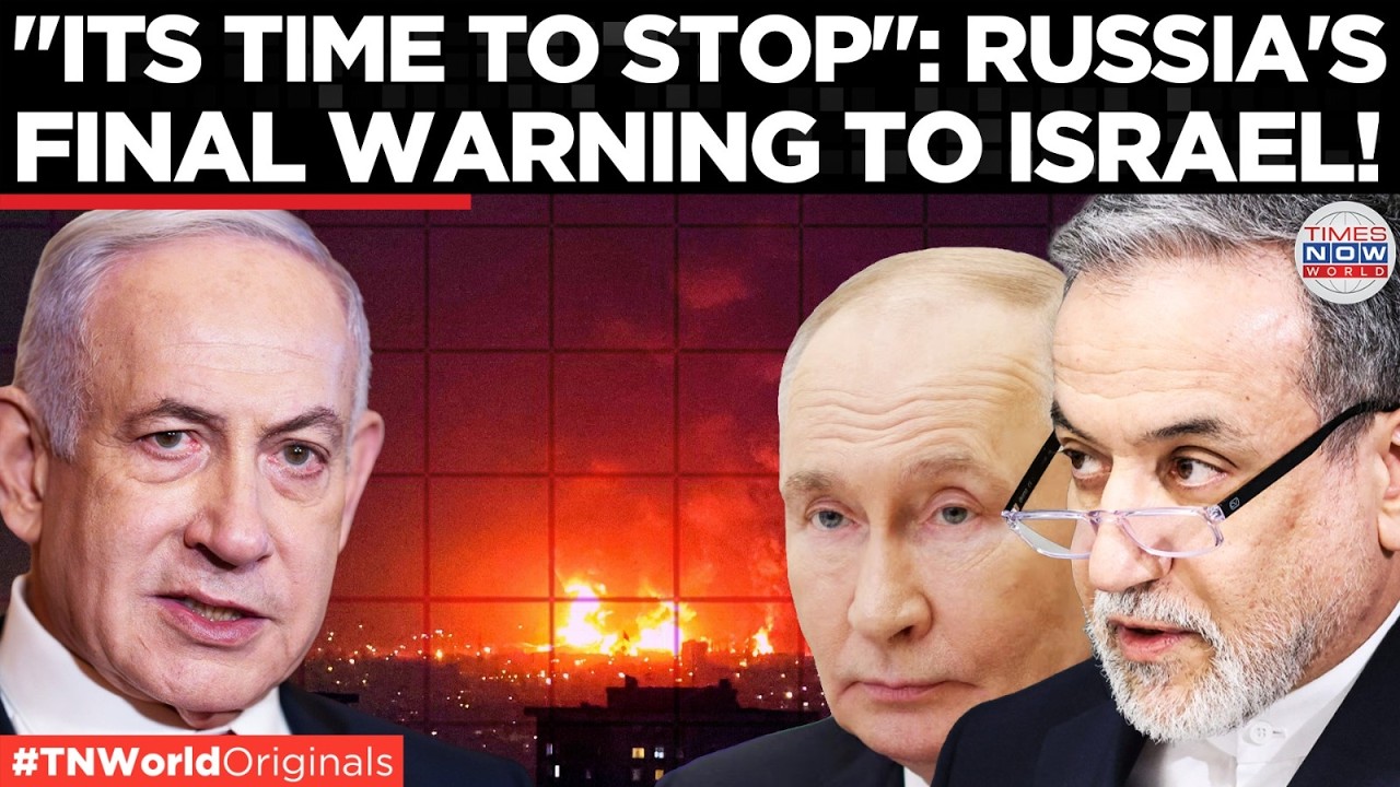 NUKE WAR ON EDGE? Russia Hits Out at Israel After Iranian Nuclear Site Attacked | US-Iran War