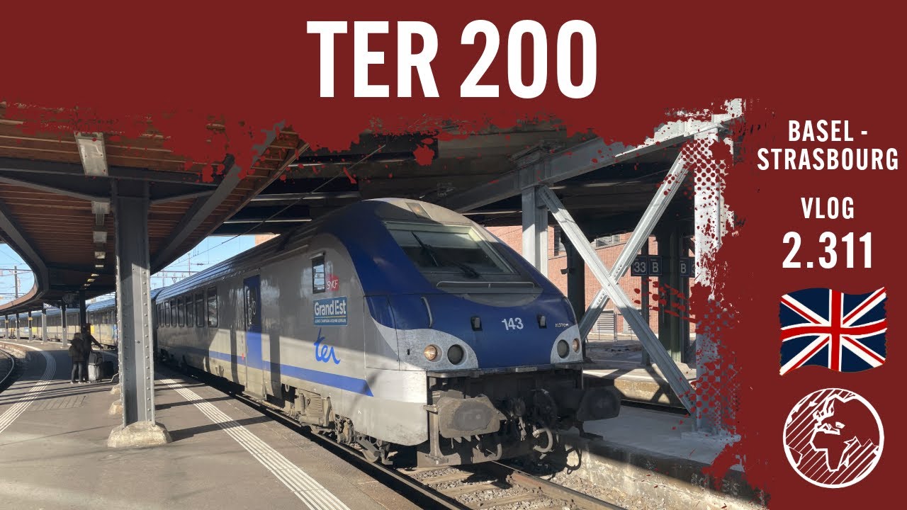 The TER200 with Corail coaches | TripReport | Vlog 2.311