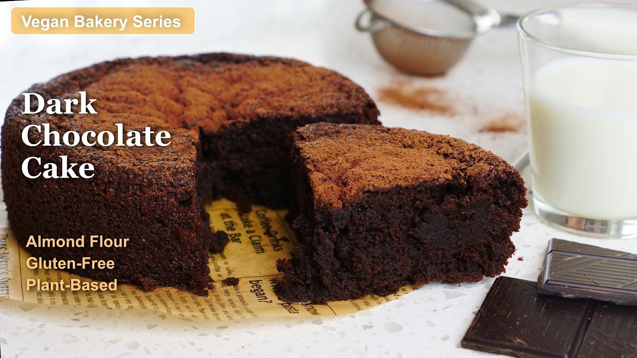 Gluten Free Chocolate Cake - No Oil | No Egg No Milk No Butter Cake