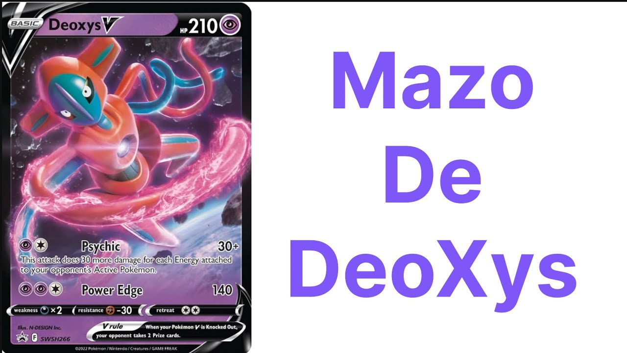 Abro el mazo de deoxys