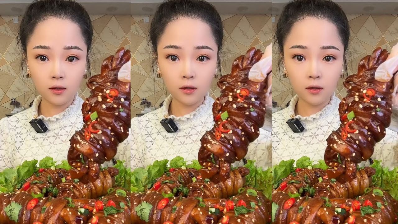 ASMR CHINESE MUKBANG FOOD EATING SHOW | Xiao Yu Mukbang 110