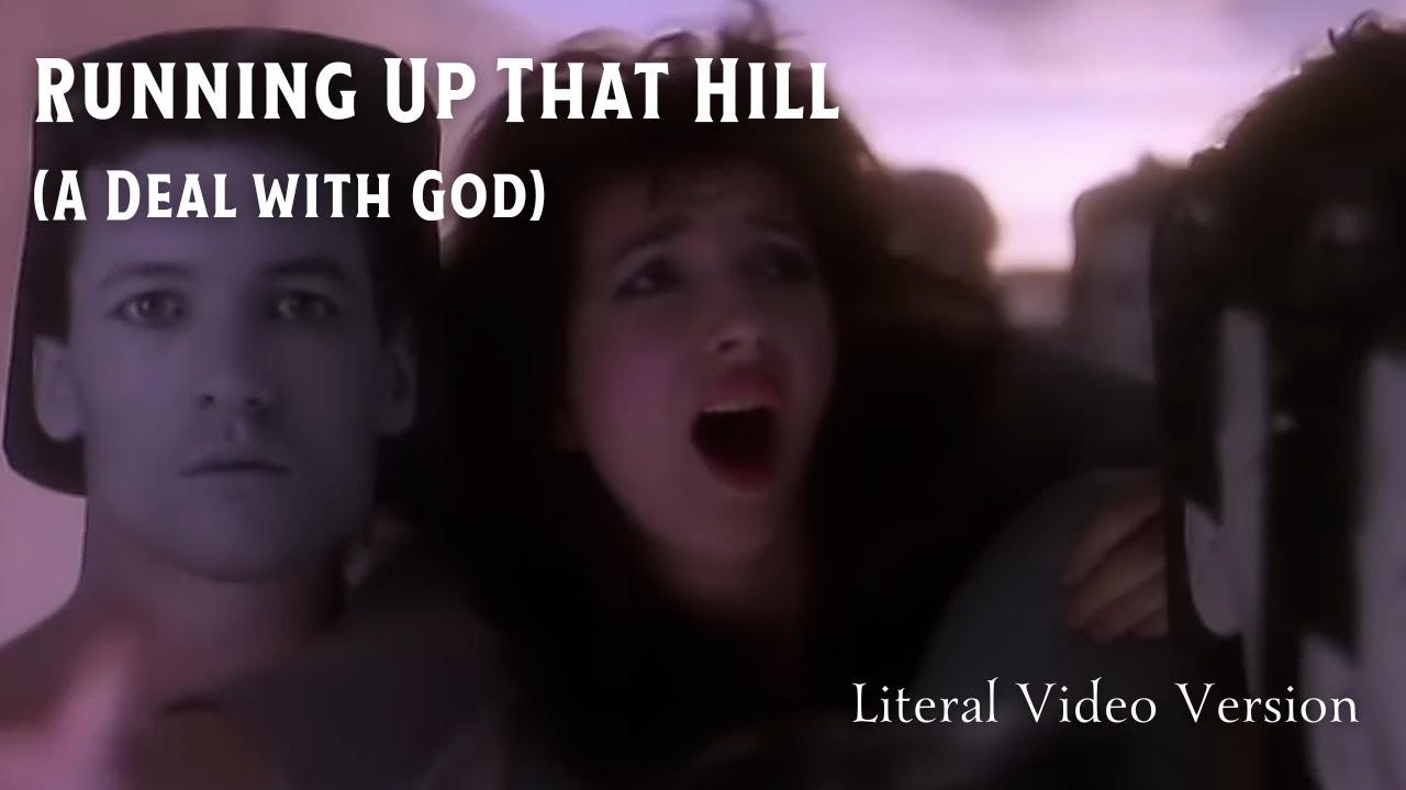 Kate Bush - Running Up That Hill (Literal Video Version)