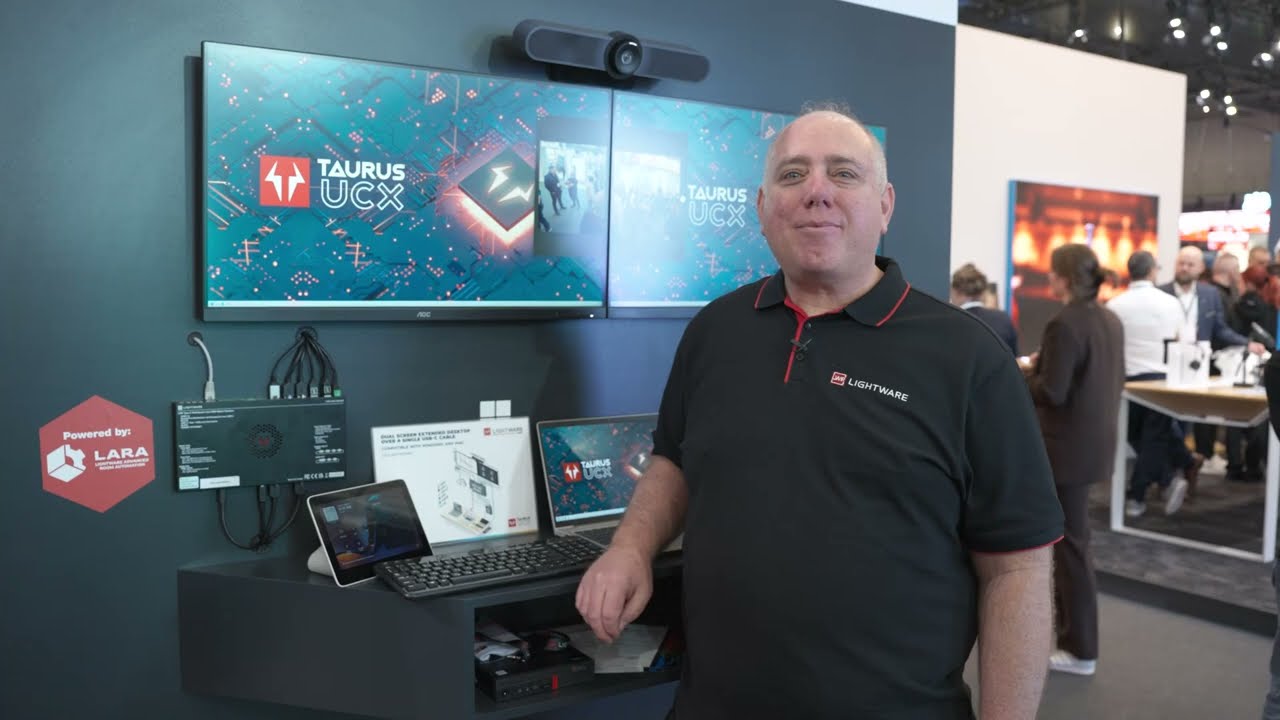 ISE 2025 - Explore Taurus Dual Screen: Maximize Your Workspace with Extended Desktop