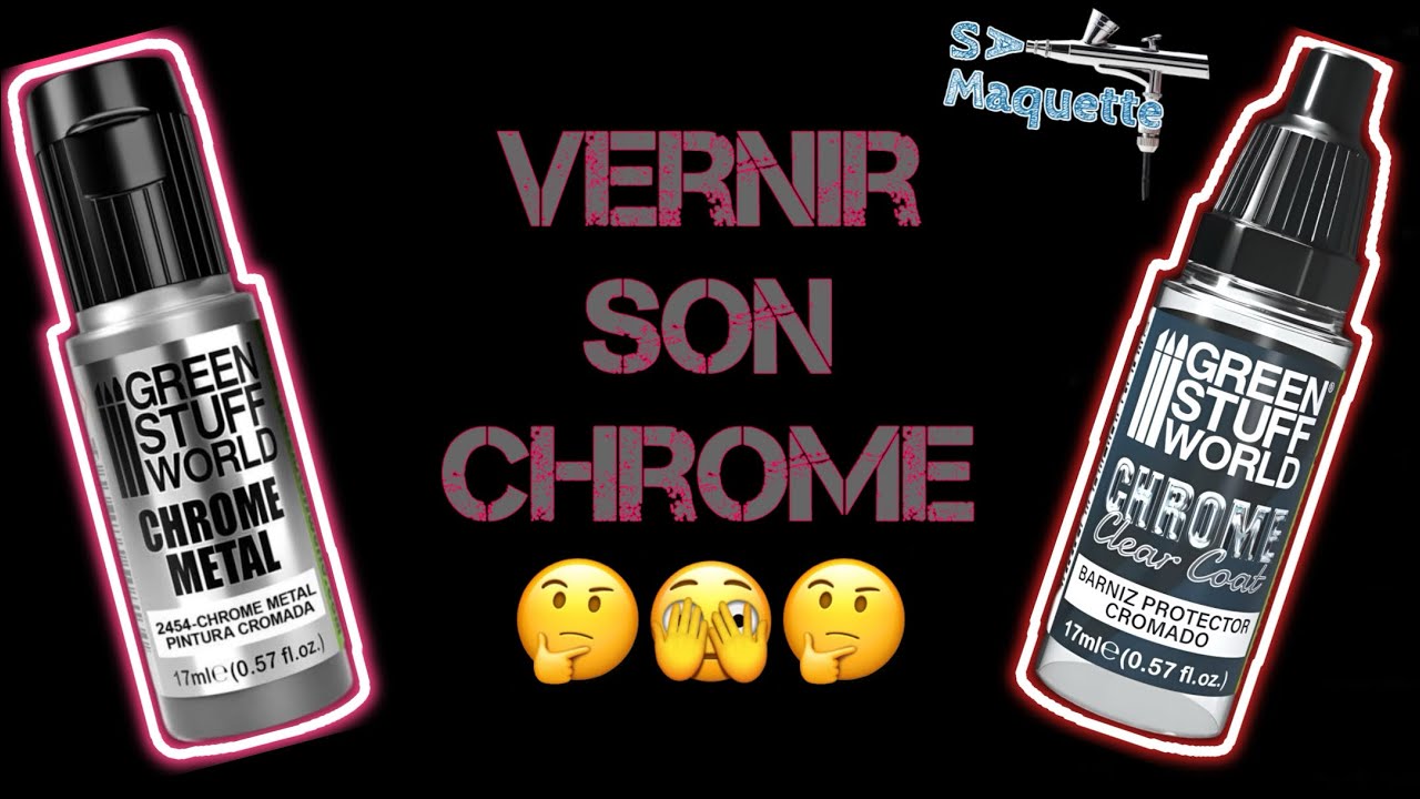 Et si l’on arrivait à vernir son chrome!!