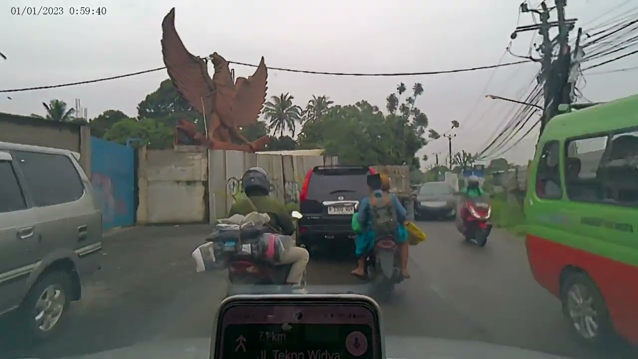 Trip from Tenjolaya   Serpong   Cikokol Part 3