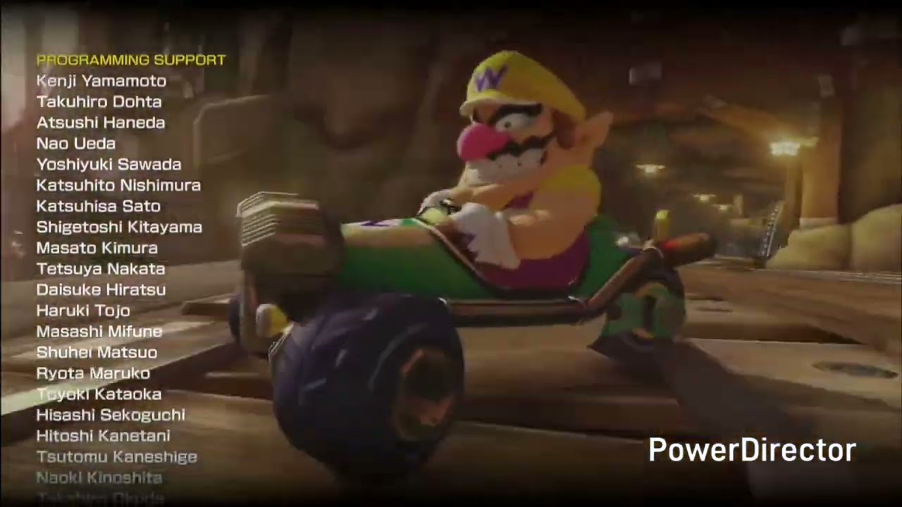(FIRST VIDEO OF FEBRUARY 2026) Mario Kart 8 Deluxe - Credits PAL PITCH