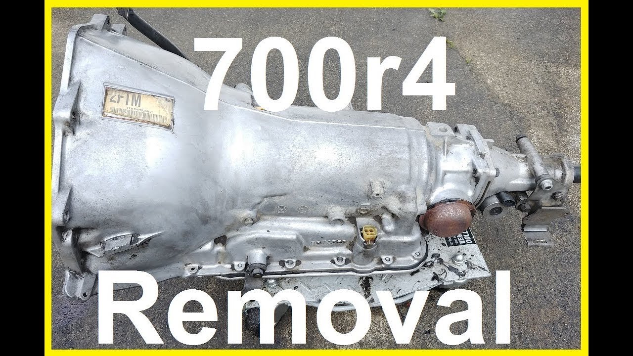Как снять автоматическую коробку передач 700r4 и 4L60E (Camaro/Firebird 82-92 годов)