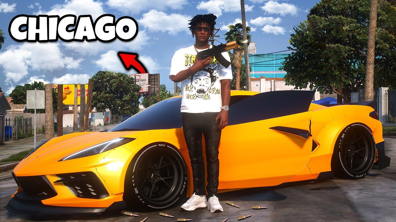 I Spent 2 hours CRASHING OUT in CHICAGO in GTA 5 RP | GTA RP FILM