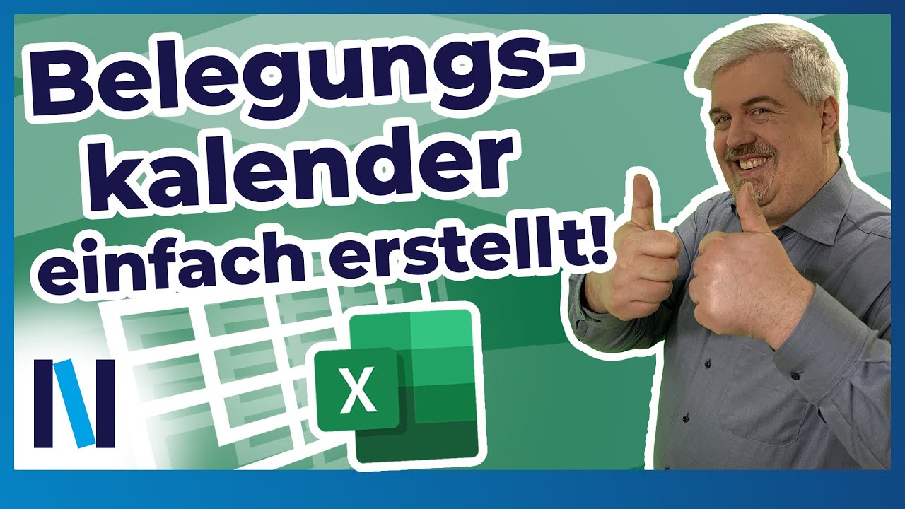 Excel: Belegungspläne von Besprechungsräumen oder Einsatzpläne von Dienstfahrzeugen erstellen!