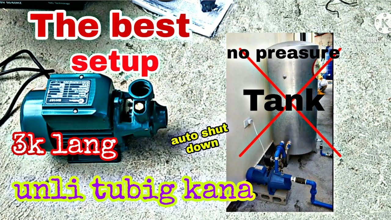 How to install water pump without pressure tank | DIY