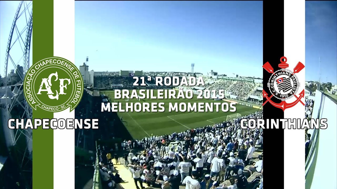 Melhores Momentos - Chapecoense 1 x 3 Corinthians - Brasileirão - 30/08/2015
