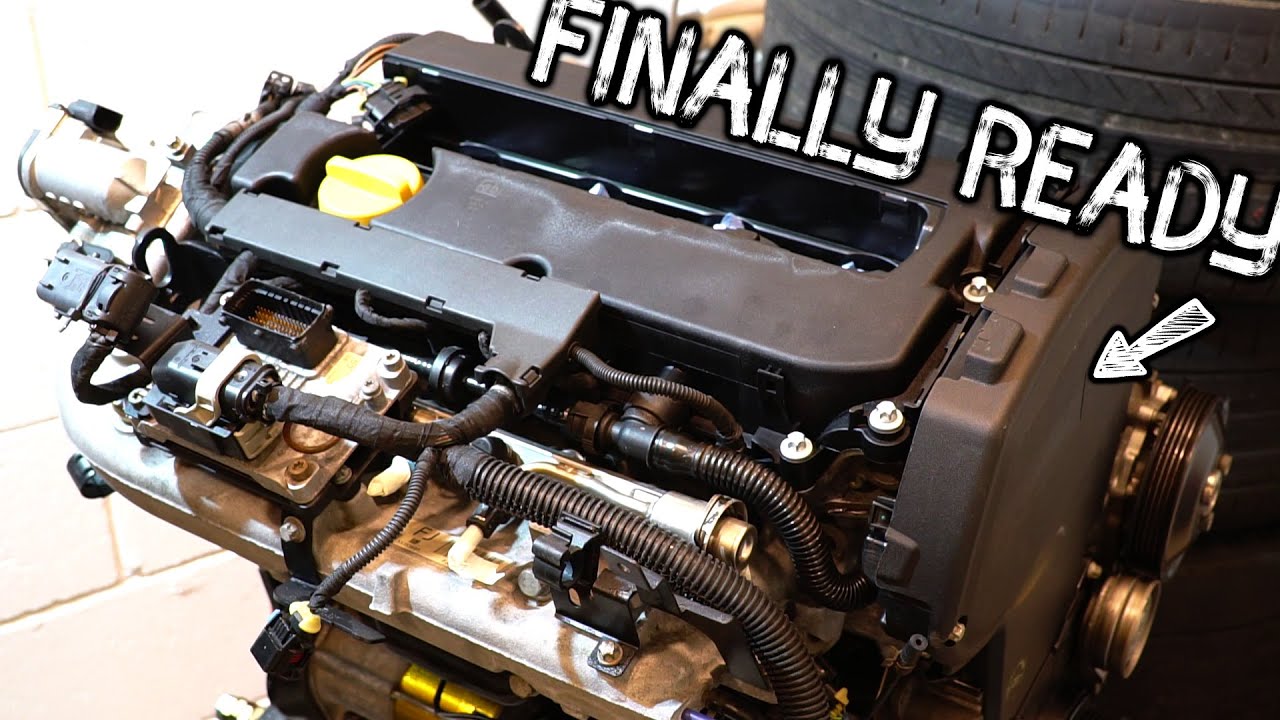 Finally The Engine Is Ready To Be Installed - Opel Corsa OPC