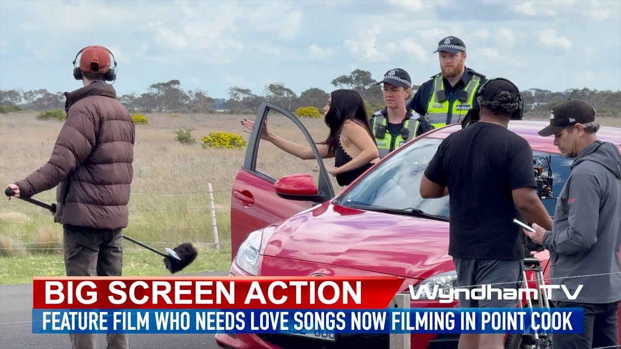 Filming in Point Cook