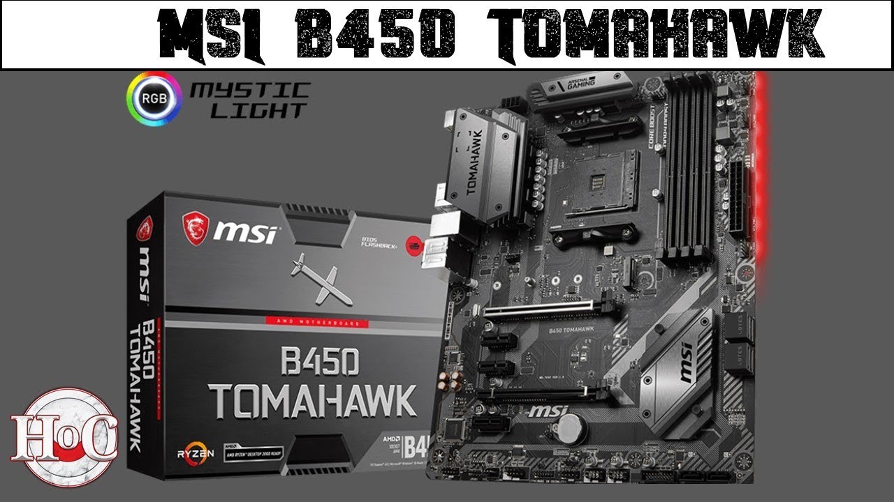 MSI B450 Tomahawk Review and Giveaway
