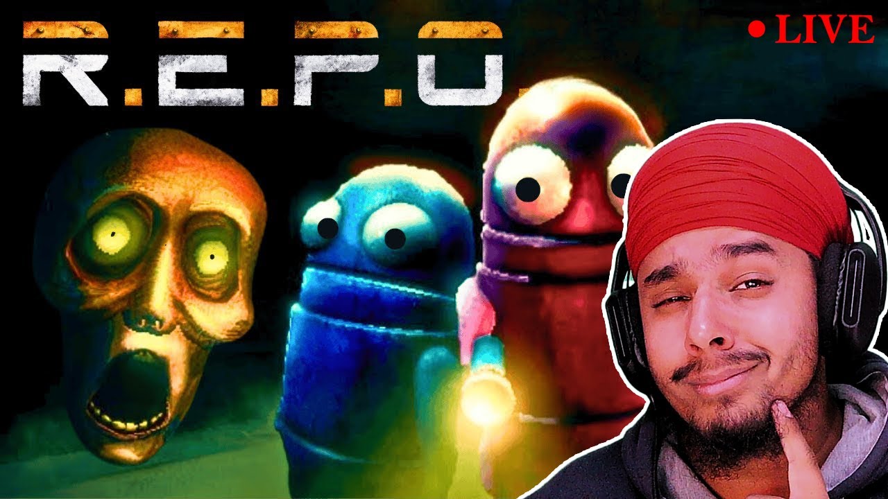 LIVE: R.E.P.O. Hindi Gameplay | 6-Player Horror + Physics Chaos! Facecam Gameplay|