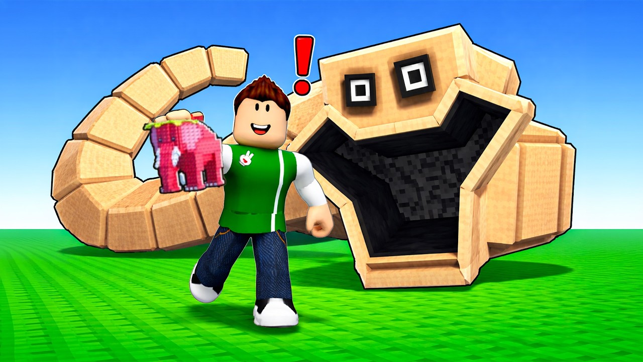 روبلوكس : انقاذ توم توم توم ساهور من الدودة الجائعة لعبة roblox !! 🪱😱