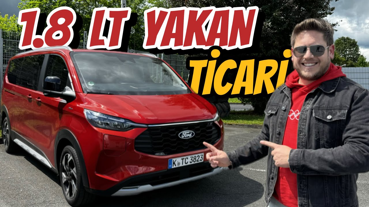 233 bg'lik Hibrit Ticari | Ford Tourneo Custom & @OTOPARKCOM