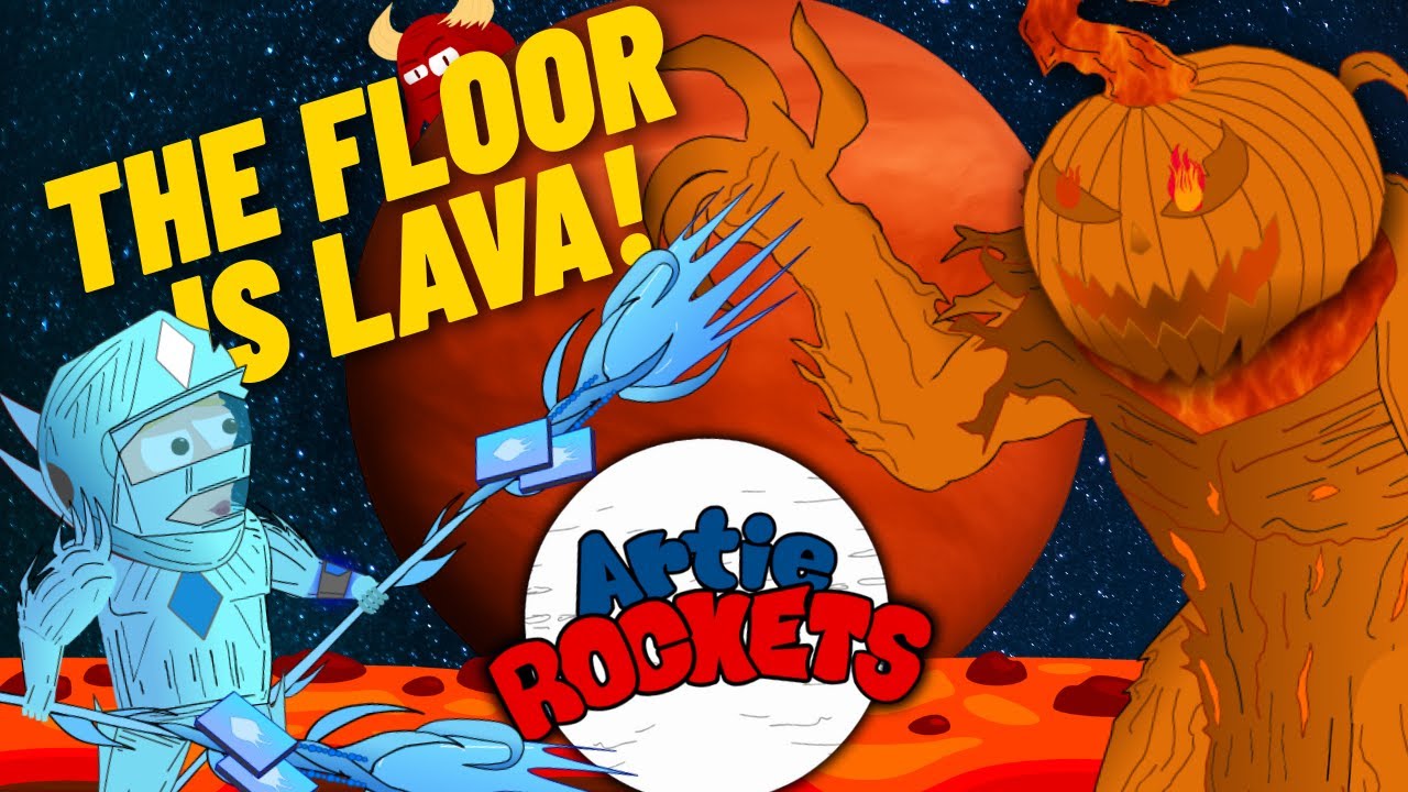 FLOOR IS LAVA! | EDUCATIONAL PUZZLES | Maths, Science, Astronomy & more! | Artie Rockets