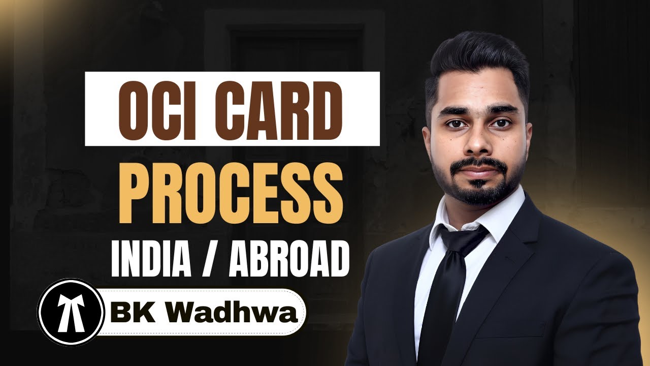 OCI Card India application process | OCI Card India application process | OCI how to apply