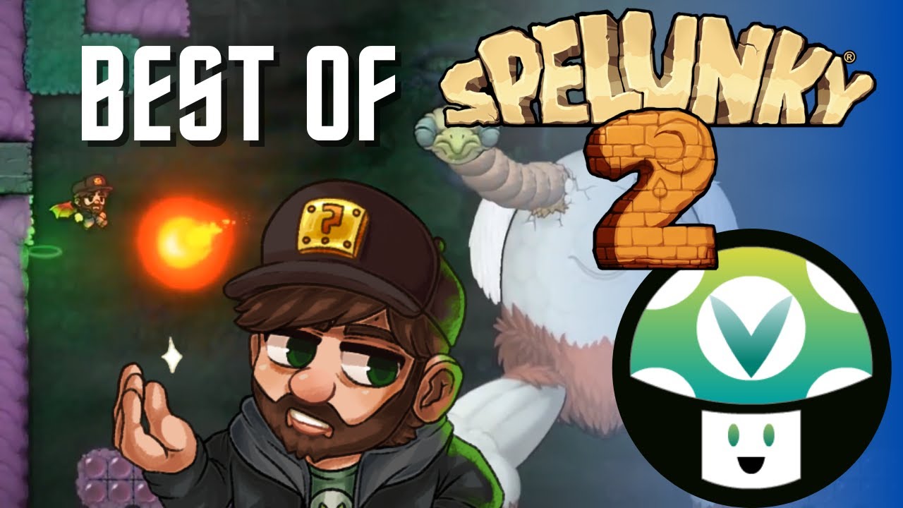 [Vinesauce] Vinny - Spelunky 2 Death and Highlight Compilation 2