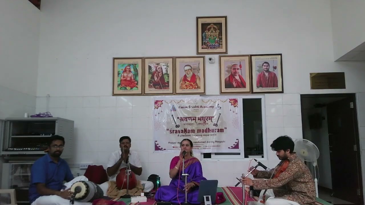 5 Jan 2026 | Vid Uma Kumar | #ShravanamMadhuram @KalaaSrushtiAcademy @MaduraiMVijayaganesh