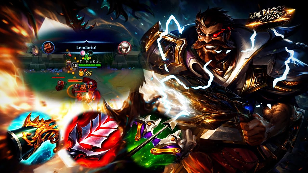 GRAVES GAMEPLAY - LOL WILD RIFT
