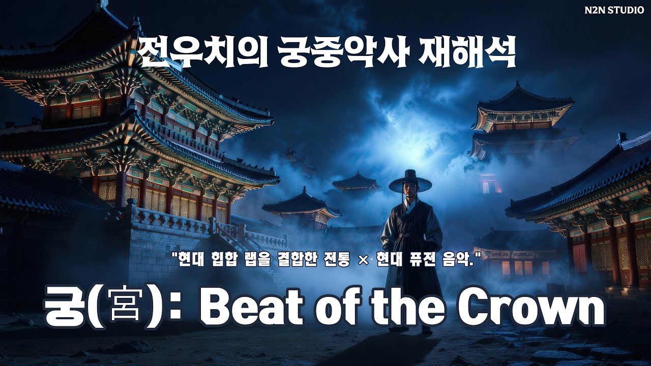 궁(宮): Beat of the Crown | 전통 국악 × 힙합 랩 퓨전 | Korean Traditional Hip-Hop | 전우치의 궁중악사 컨셉의 재해석곡.