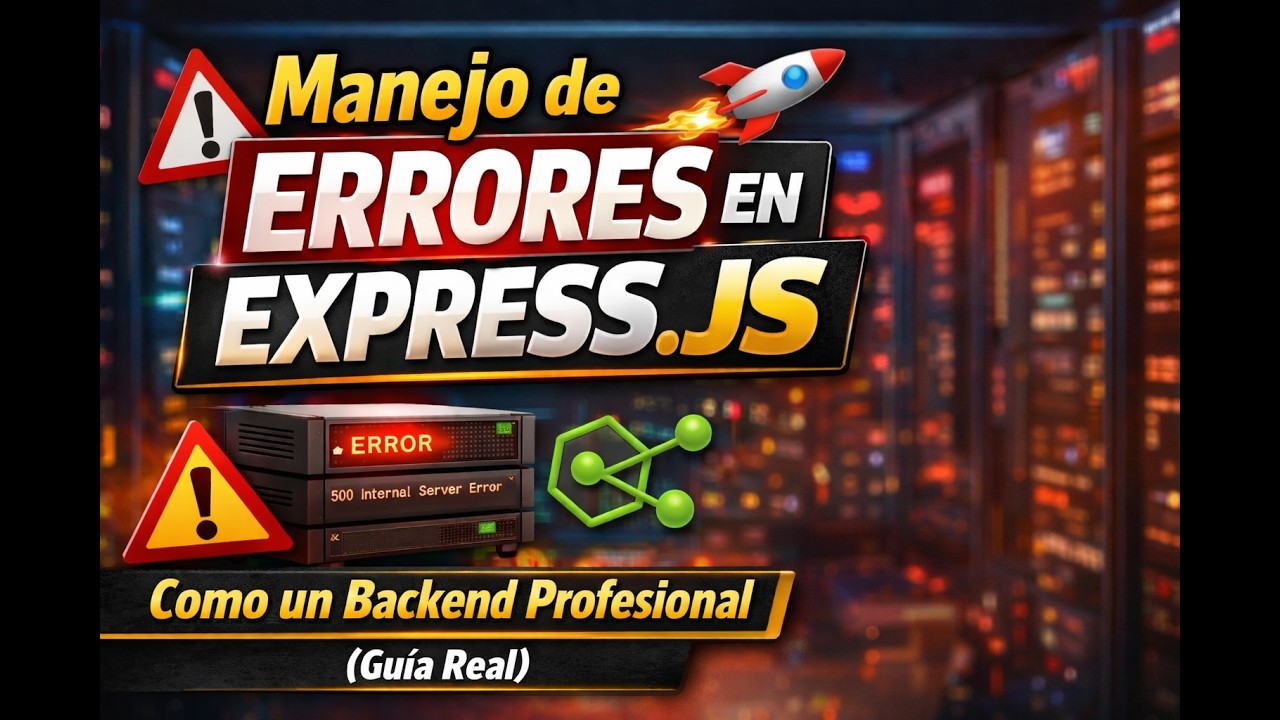 Manejo de Errores en Express.js como un Backend Profesional (Guía Real para Producción)