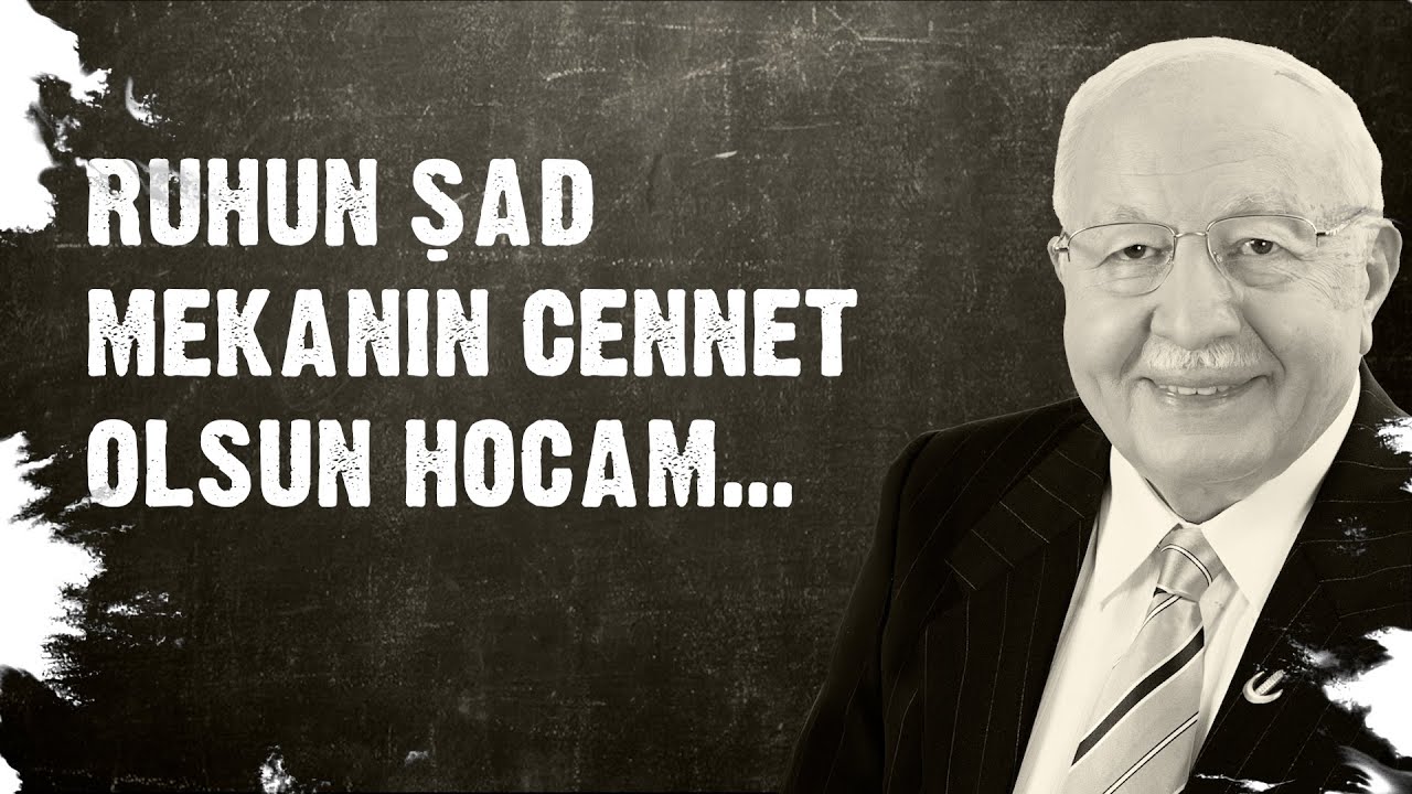 Milli G&ouml;r&uuml;ş&rsquo;&uuml;n banisi Prof. Dr. Necmettin Erbakan Hocamızı rahmet, minnet ve &ouml;zlemle anıyoruz.