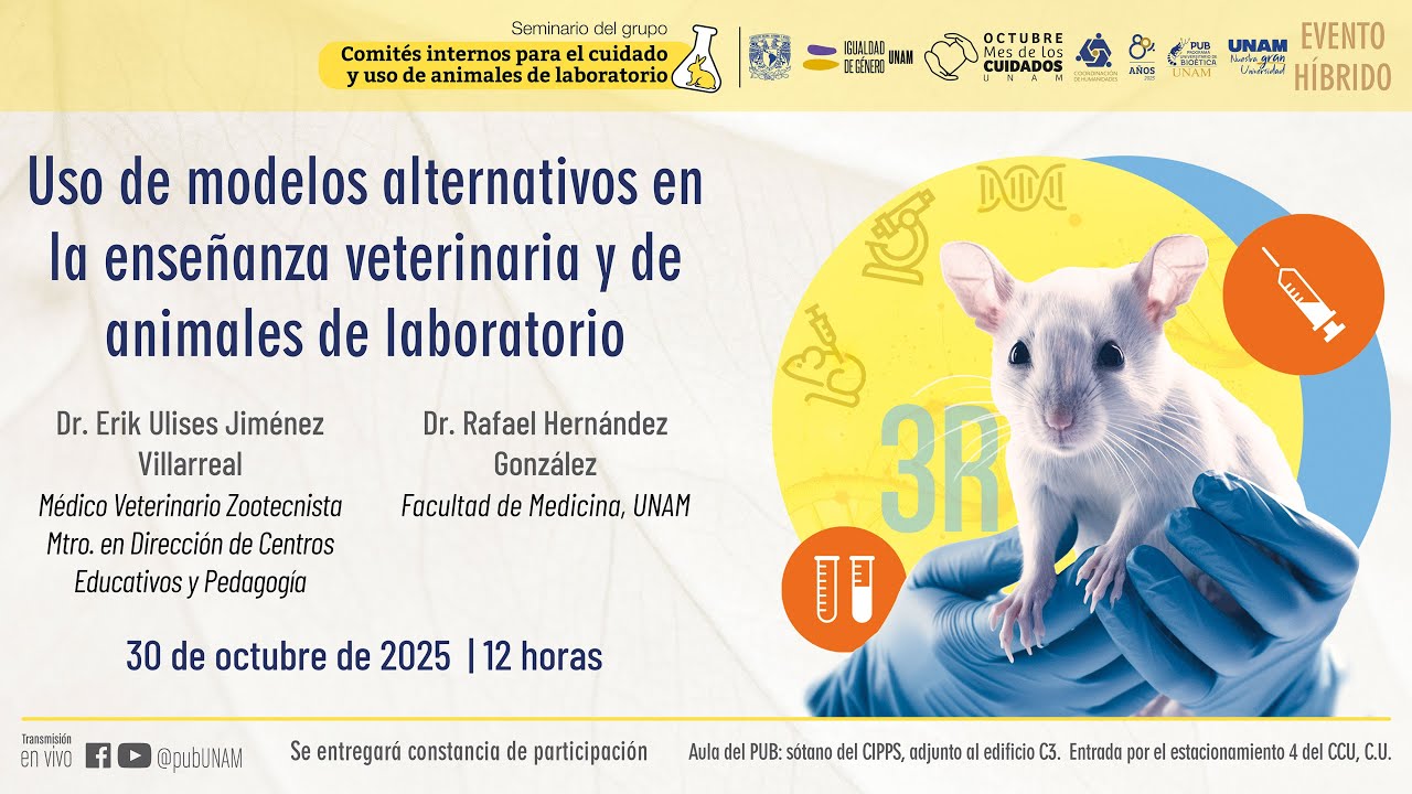 CICUALES, "Uso de modelos alternativos en la enseñanza veterinaria y de animales de laboratorio"