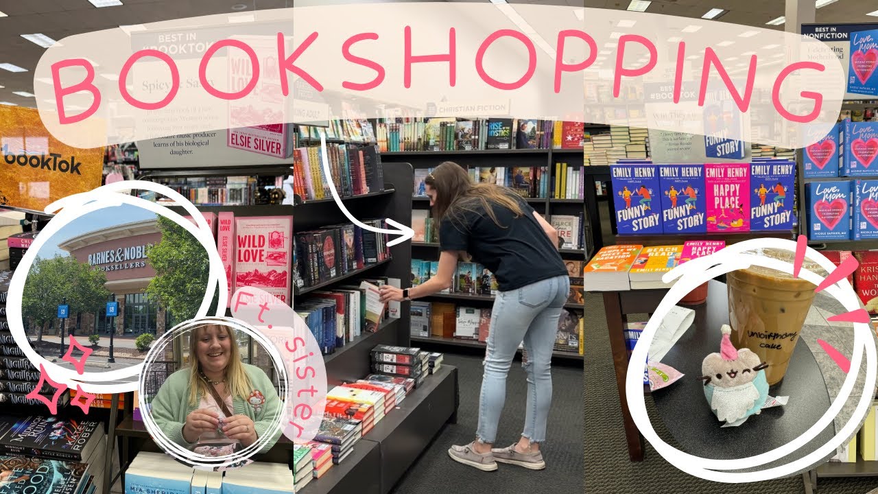 Ultimate Bookshopping Vlog 📚💭 (Barnes & Books-a-Million)