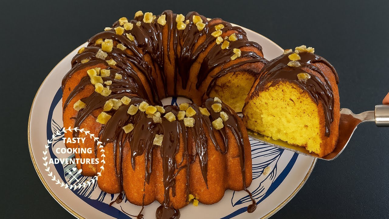 Торт за 5 минут 🍋 Апельсиновый торт, который тает во рту! Очень простой и вкусный РЕЦЕПТ ТОРТА