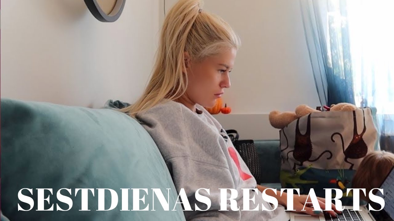 SESTDIENAS RESTARTS - TĪRĪŠANA, KĀRTOŠANA, KRĒMĪGA PASTA, PĀRTIKA. VLOGS #271 | ELĪNA ANDERSONE