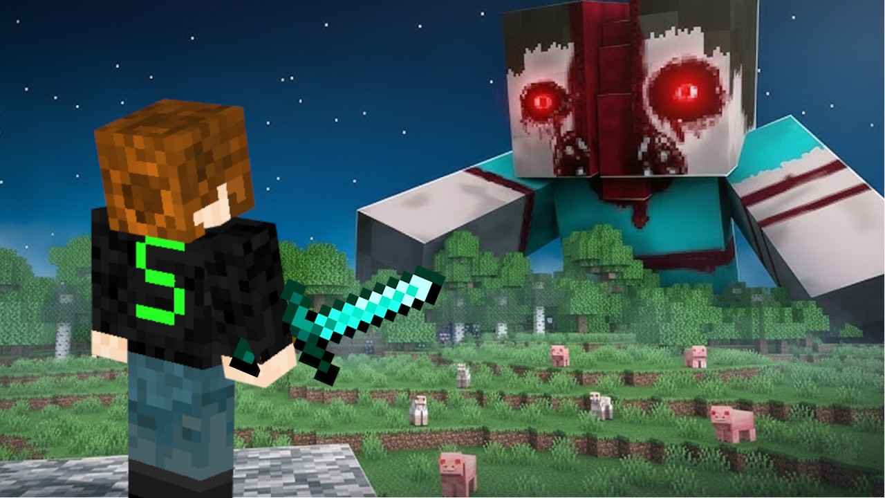 Tää Minecraftin kauhumodi Seuraa Sua KOKOAJAN..