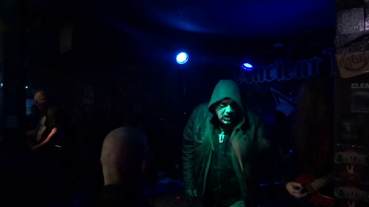 Ancient Rites - Crucifixion Justified - live at De Verlichte Geest, Roeselare, Belgium 26-10-2019